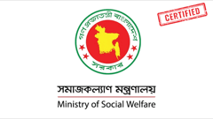 Ministry of Social Welfare certification seal